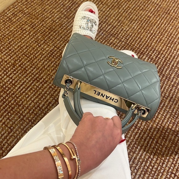 Chanel Lambskin Quilted Small Trendy CC Flap - Picture 8 of 16